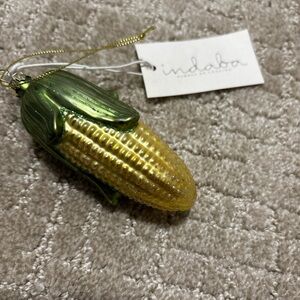 Indaba Sweet Corn Christmas Ornament